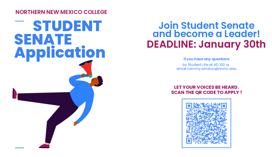 Spring 2026 Student Senate Application announcement Spring 2026 Student Senate Application announcement